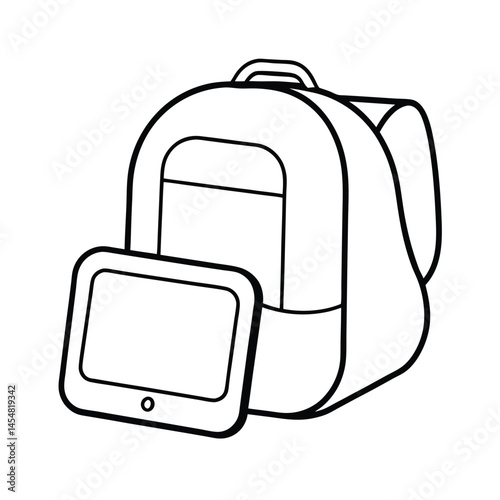 illustration of a bag
