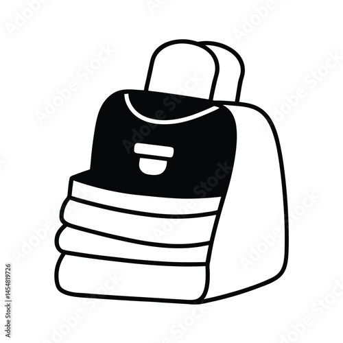illustration of a bag