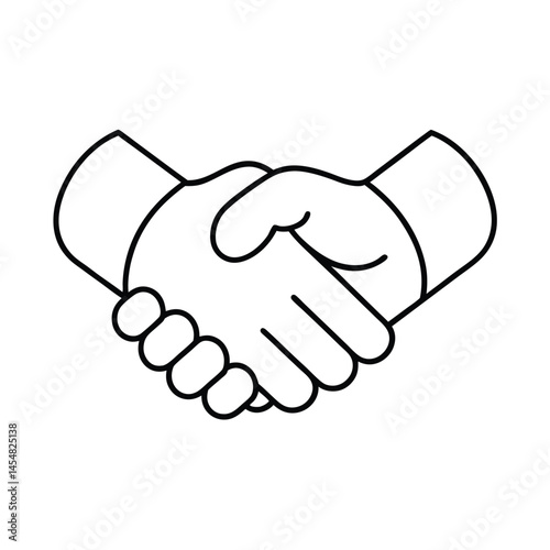 handshake between two businessmen