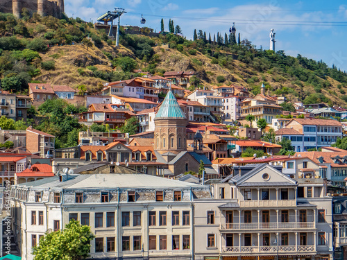 Tbilisi, Georgia. Saint George's Church or Surb Gevorg is a 13th century Armenian church in the old city of Tbilisi. photo