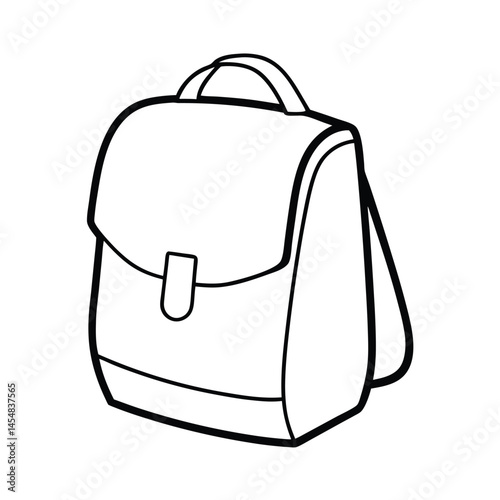 vector illustration of a bag of coffee