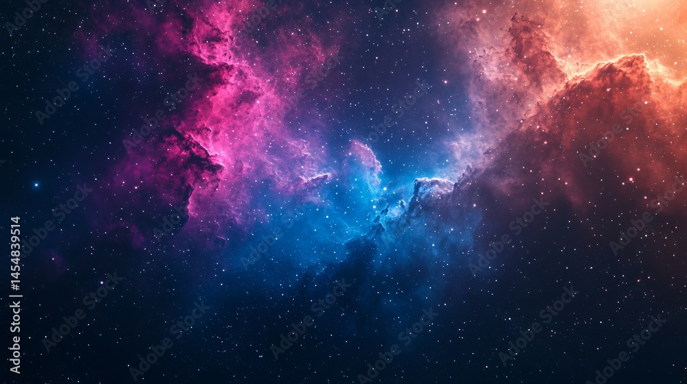 Fototapeta premium Vivid Abstract Artwork with Ten Unique Shades for Creative Projects