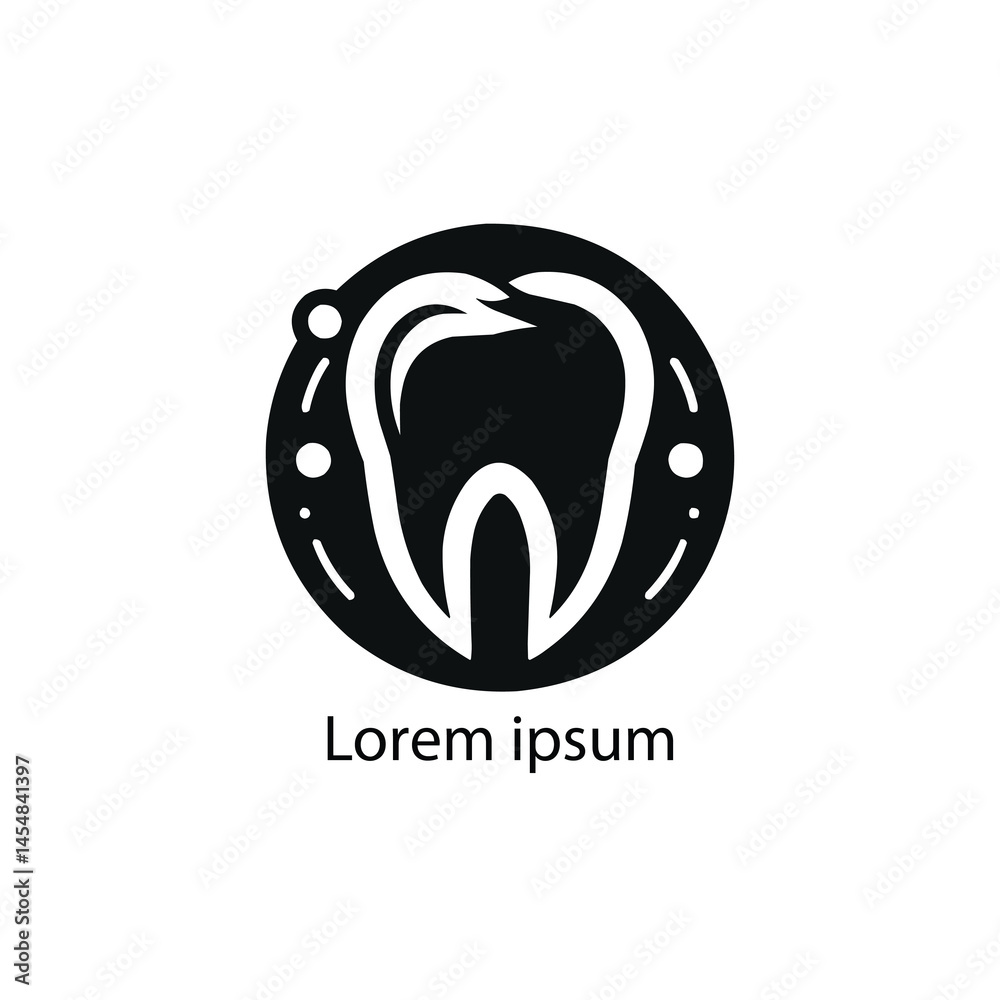 Obraz premium a dental logo design