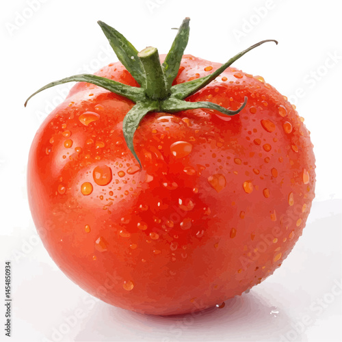 tomato isolated on white background