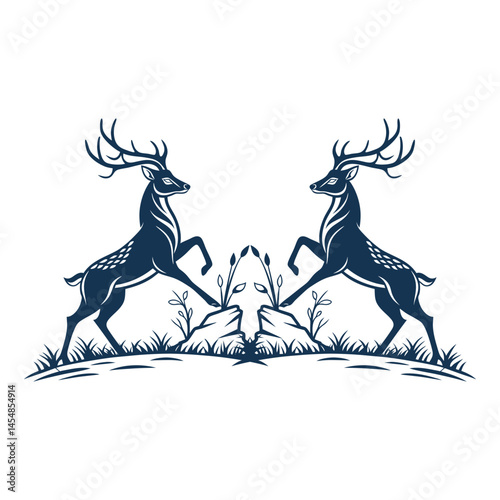 deer vector illustration