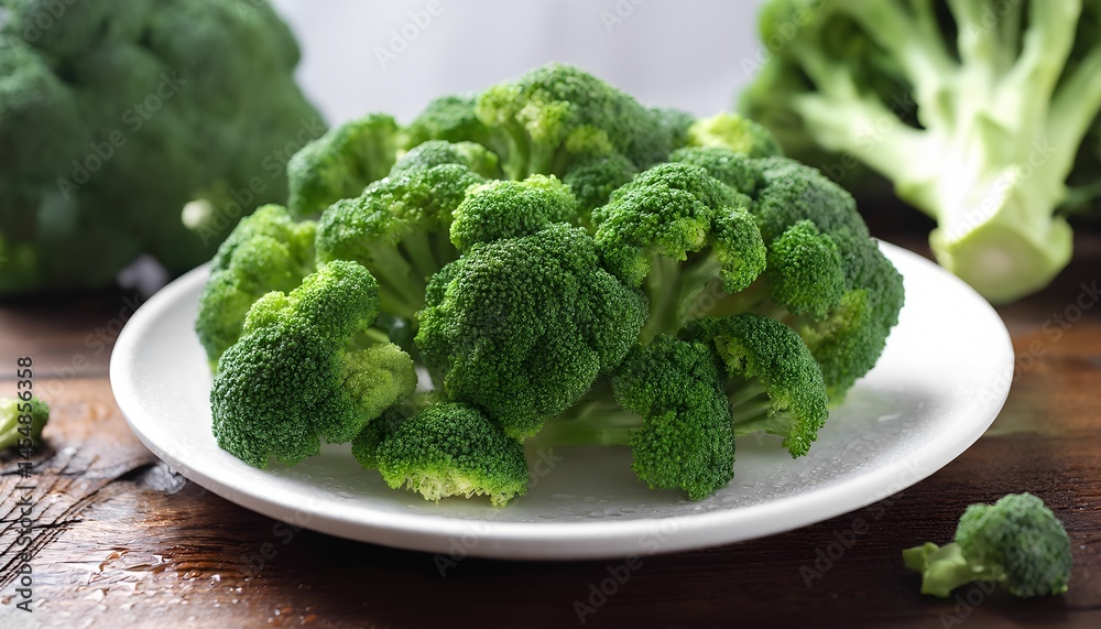 broccoli on a plate broccoli on a plate