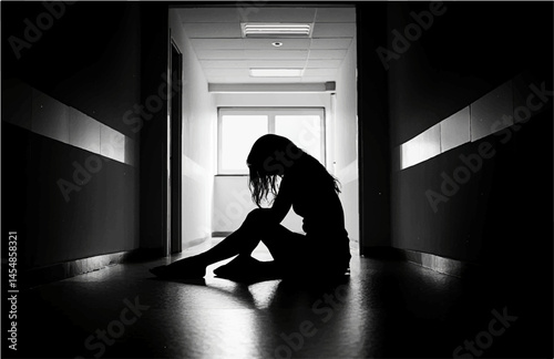 Dark Room Emotional Abuse Art