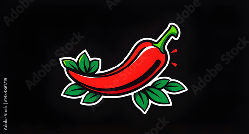 hot chili pepper vector