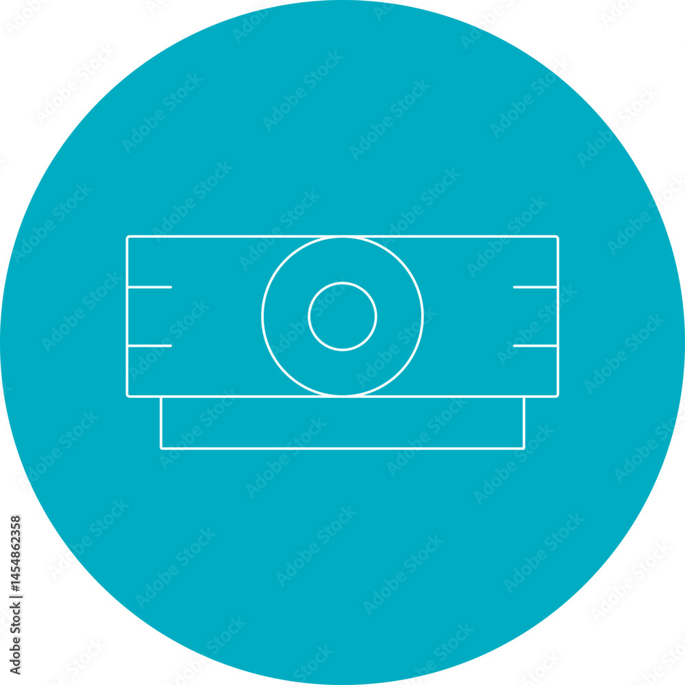 Projector icon single vector illustration Projector icon single vector illustration