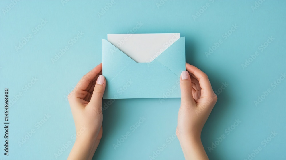 Close-up Hands Holding Blue Notebook in First Person Top View Photography Close-up Hands Holding Blue Notebook in First Person Top View Photography