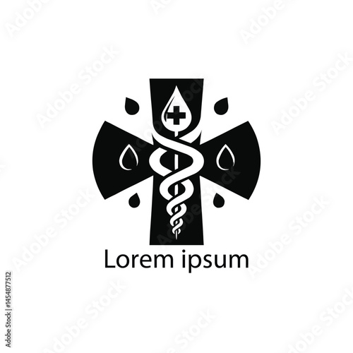 A medical logo design