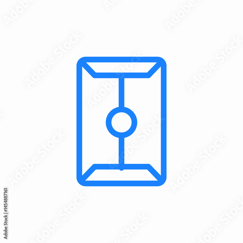 closed mail envelope icon sign vector