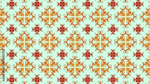 abstract pattern background animation, unlimited dynamic motion
