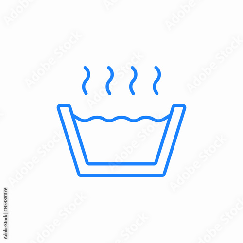 hot water symbol icon sign vector