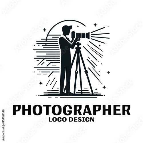 Photographer Vector Logo Design