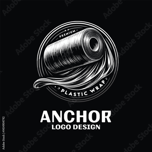Plastic Wrap Vector Logo Design