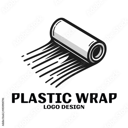 Plastic Wrap Vector Logo Design
