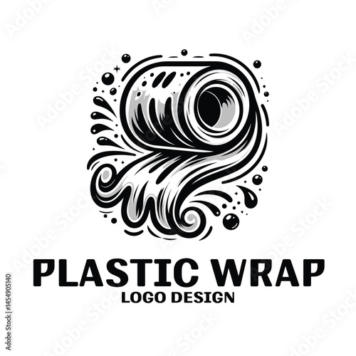 Plastic Wrap Vector Logo Design