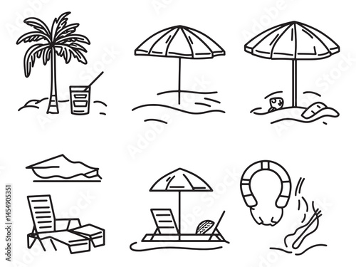 Peaceful Coastal Scene with Private Beach and Relaxing Vibes