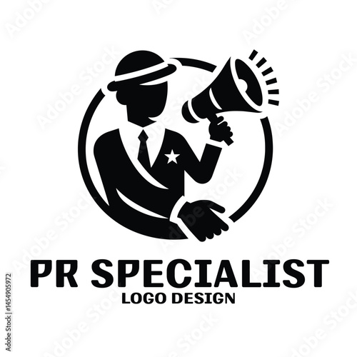 PR Specialist Vector Logo Design