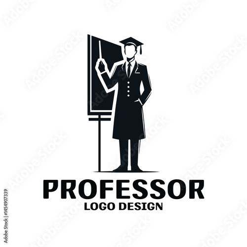 Professor Vector Logo Design