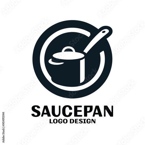 Saucepan Vector Logo Design