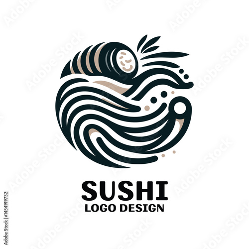 Sushi Vector Logo Design