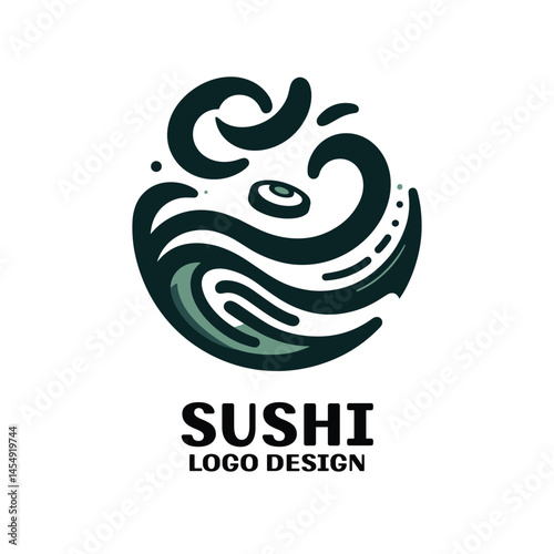 Sushi Vector Logo Design