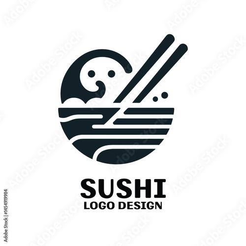 Sushi Vector Logo Design