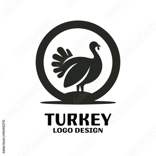 Turkey Vector Logo Design
