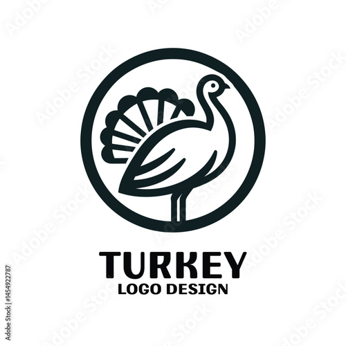 Turkey Vector Logo Design