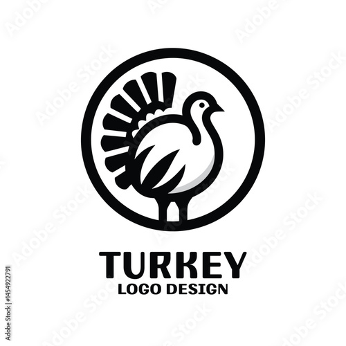 Turkey Vector Logo Design