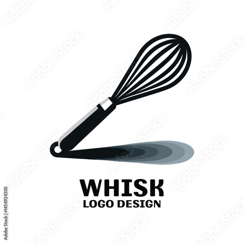Whisk Vector Logo Design