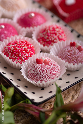 Wallpaper Mural Brigadeiros brazilian dessert sweet food gourmet little treats truffles chocolate Torontodigital.ca