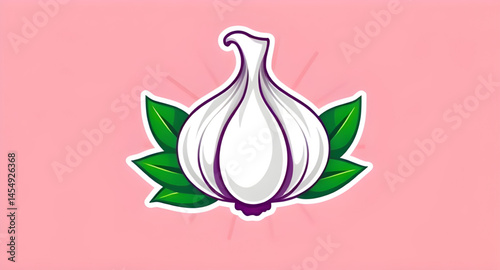 garlic vector
