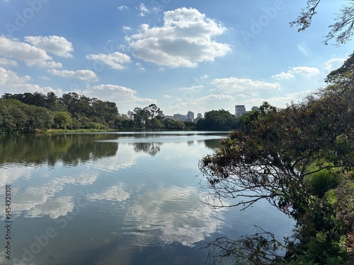 Obraz na płótnie Ibirapuera Park landscape w salonie