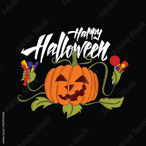 Jackolantern is wishing you a happy Halloween
