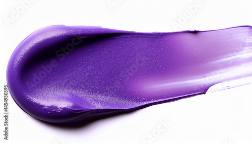 purple cream smudge smear