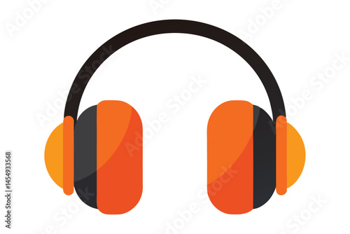 Modern and Stylish Headphones for Listening to Music or Audio Content