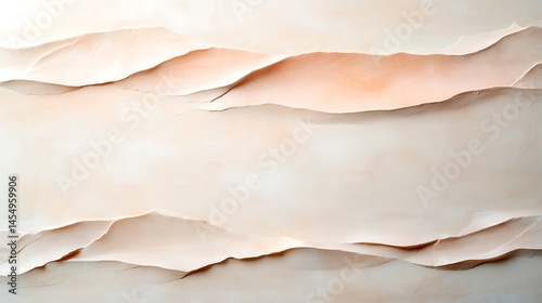 Worn Peach and Cream Paper Texture Background