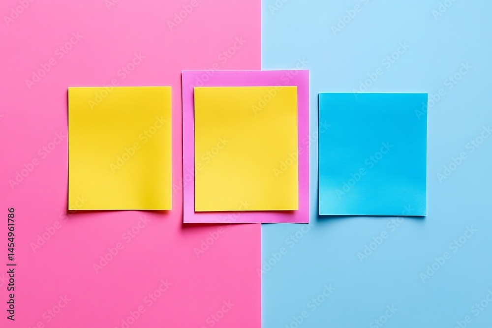 Colorful question marks are set against a lively background of sticky notes in the image Colorful question marks are set against a lively background of sticky notes in the image