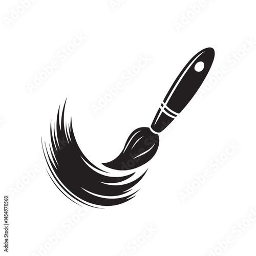 artistic paint brush stroke icons