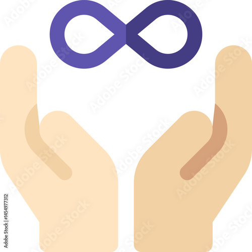 all inclusive illustration on a white background     