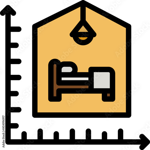 room illustration on a white background     
