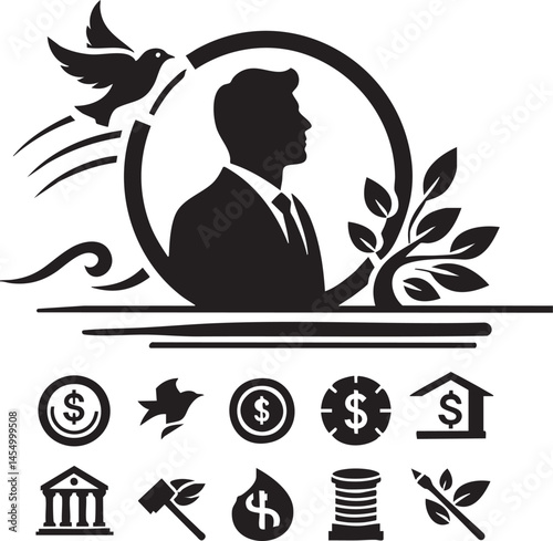 Logo of Financial Freedom A Path to Wealth and Abundance