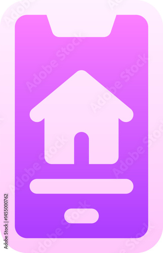 smart home illustration on a white background     