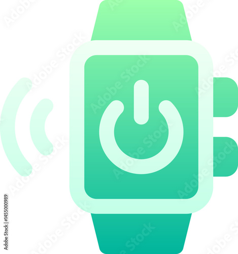 smartwatch illustration on a white background     