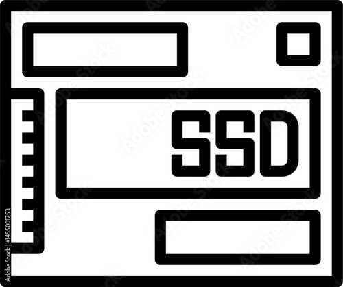 ssd (2) illustration on a white background     