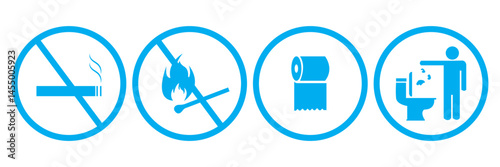 Public WC Toilet line icon vector set. Restroom for male, female, transgender, mother and baby, disabled person. Baby Changing Station (Men’s Room). Nursing room
