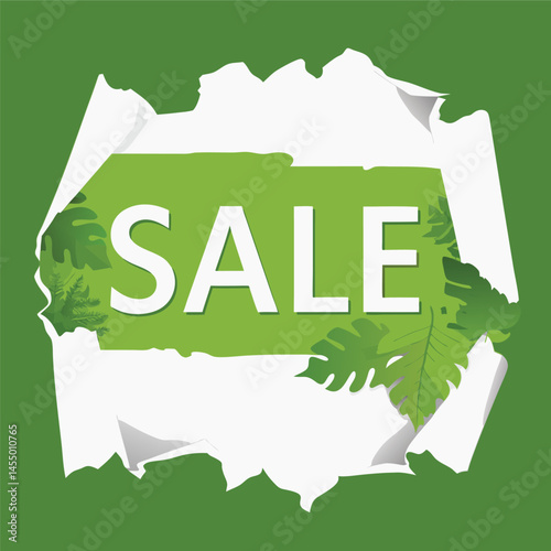 sale of banner vector
